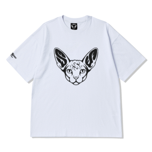 tshirt "stay near" t2 white