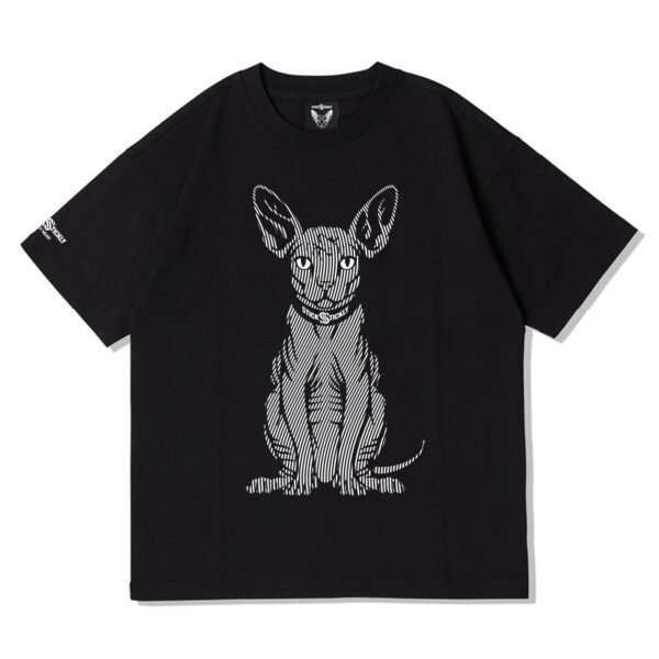 TSHIRT "STAY NEAR" - T4 BLACK