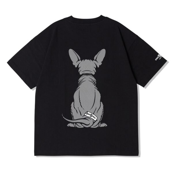TSHIRT "STAY NEAR" - T4 BLACK - Gambar 2